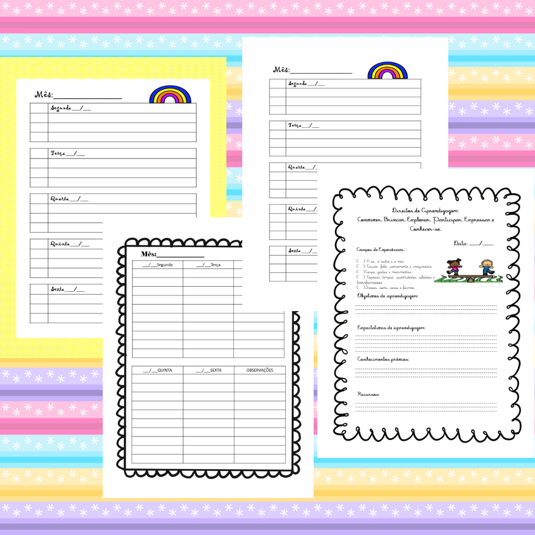 Planner "Crianças felizes"