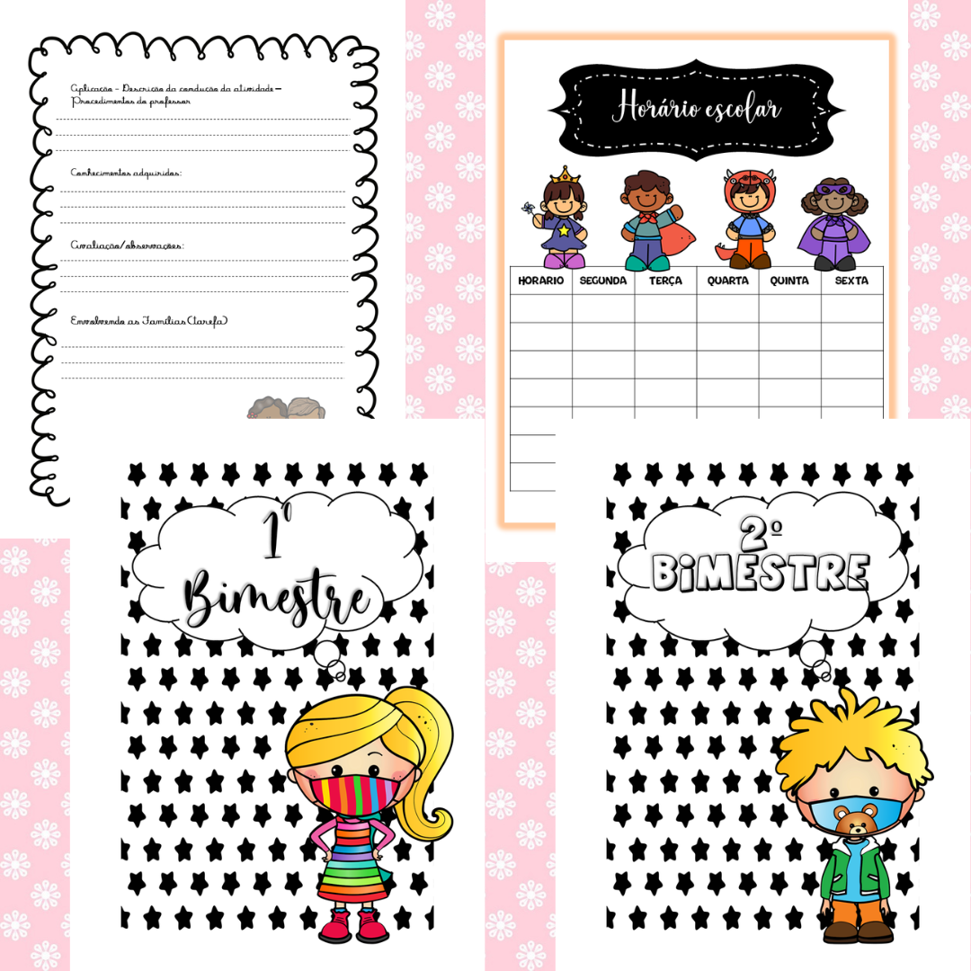 Planner "Crianças felizes"