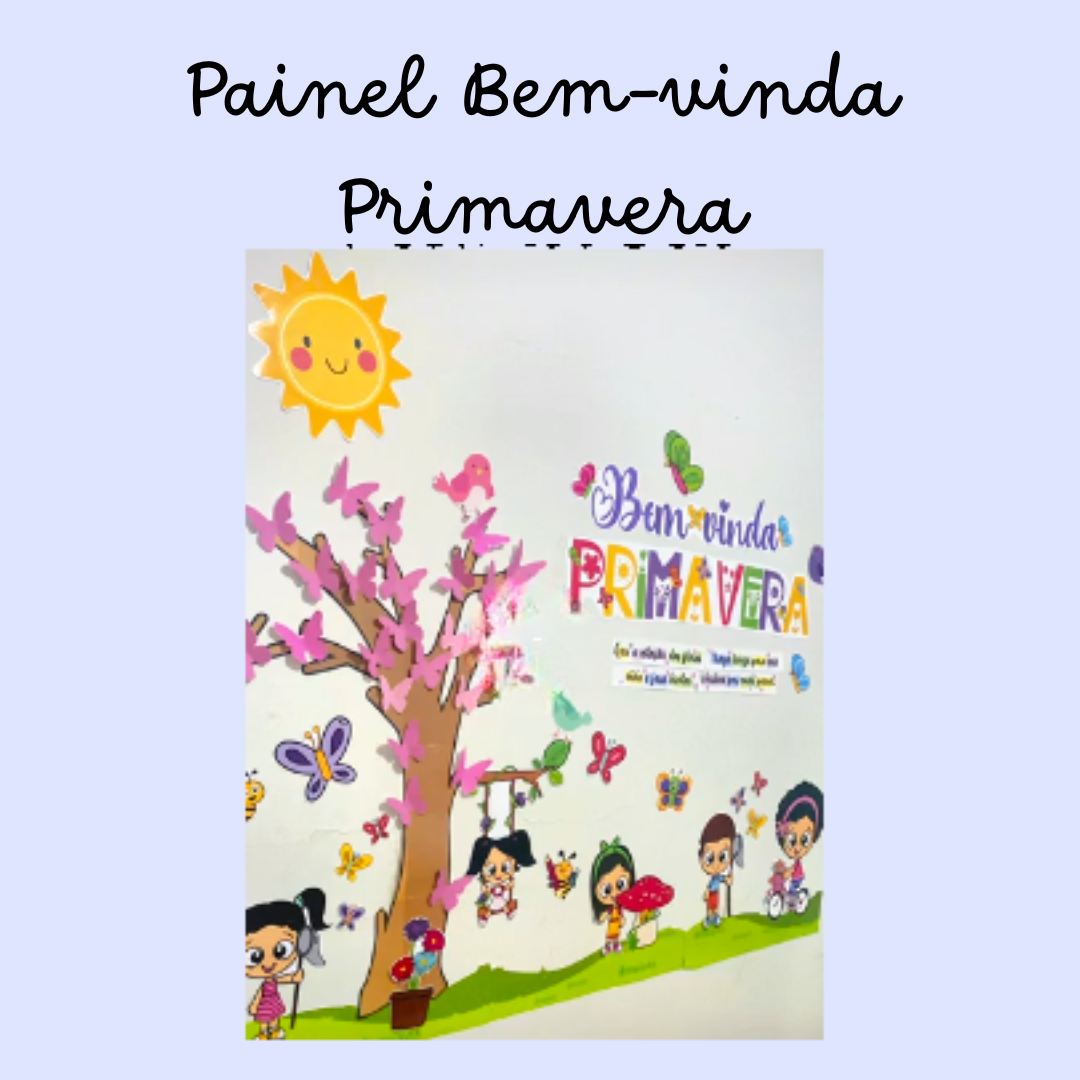 Painel de parede para ampliar com o tema "Primavera"