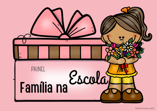 Painel Dia da Família na Escola – Pronto para Montar