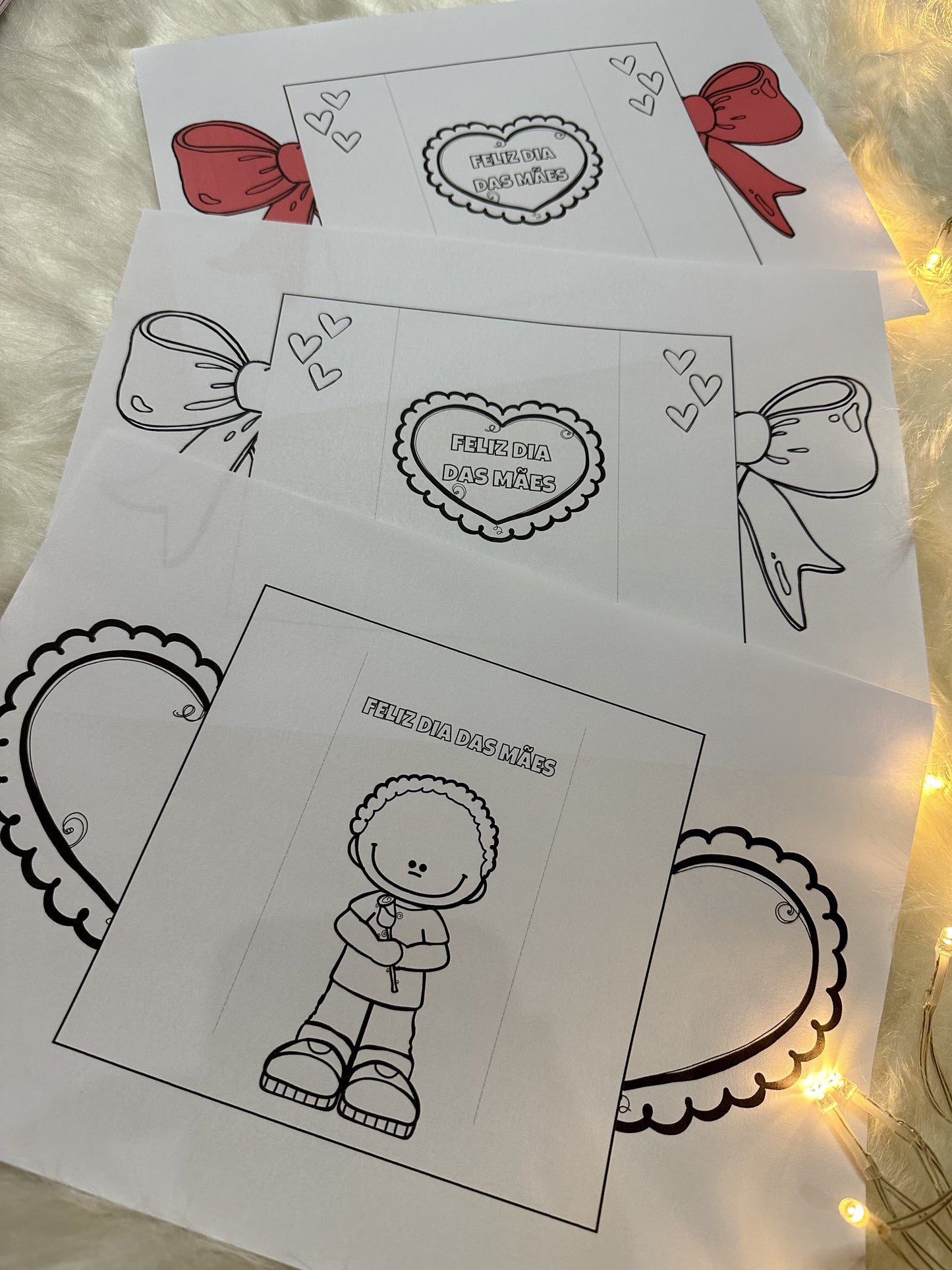 Kit Cartões Dia das Mães | Atividades Prontas Educação Infantil e Fundamental