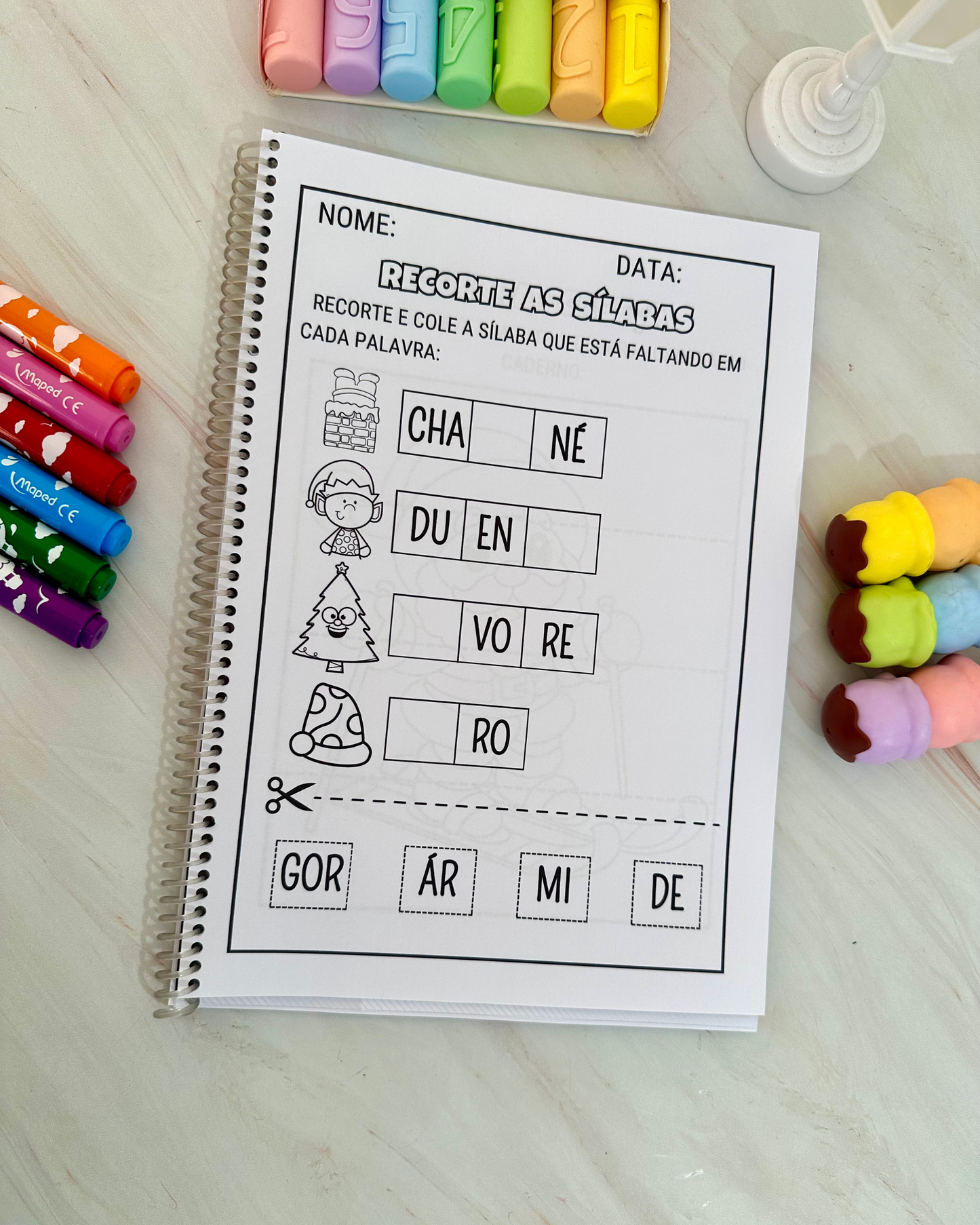 Apostila com atividades de Natal / Projeto de Natal