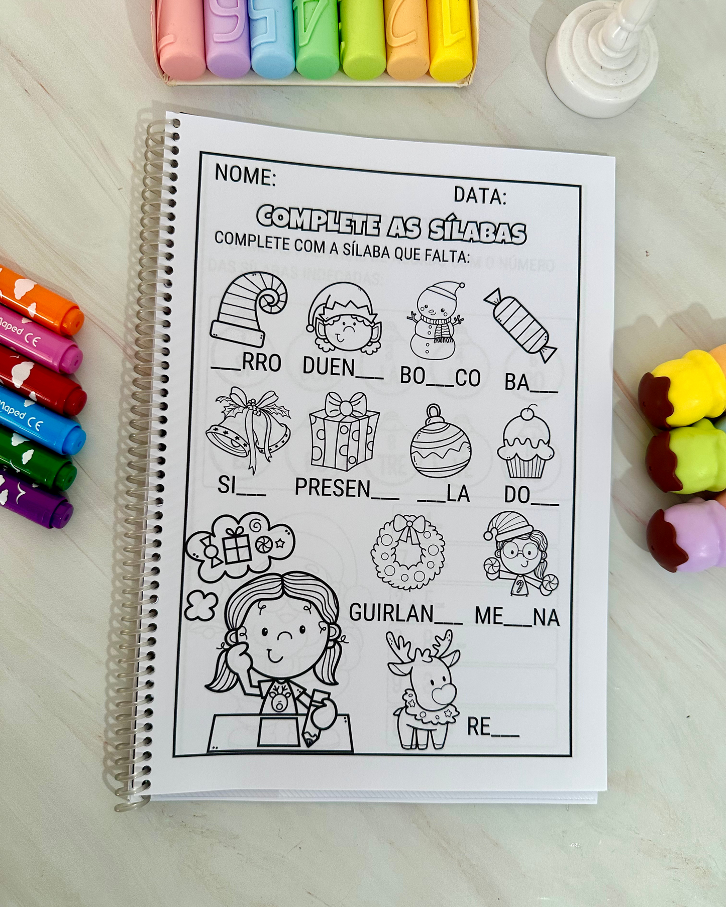 Apostila com atividades de Natal / Projeto de Natal