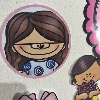 Painel Dia das Mães para Escola  (Decoração Completa)