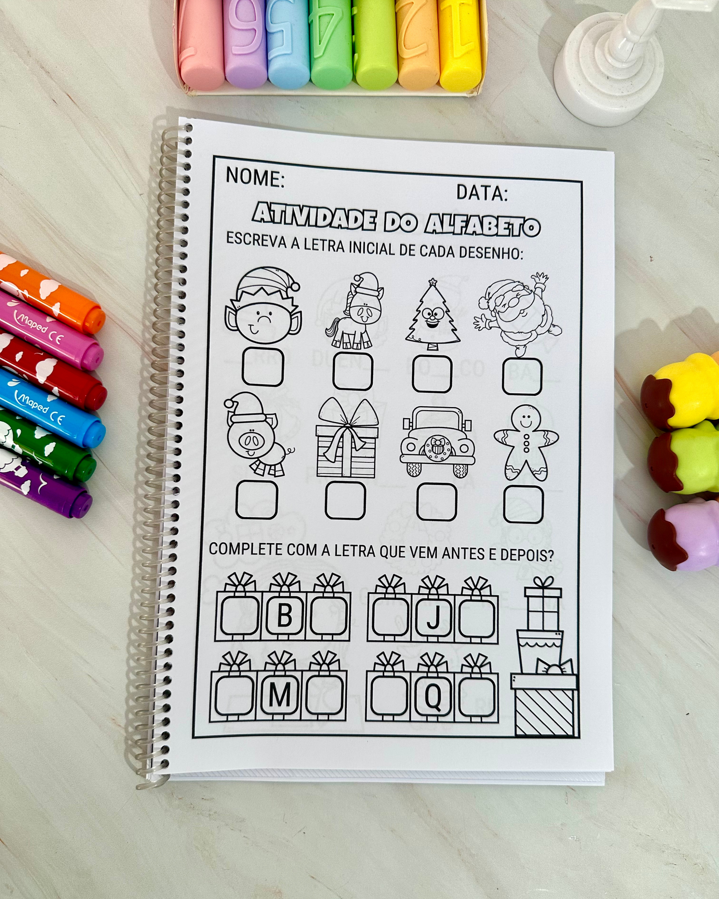 Apostila com atividades de Natal / Projeto de Natal