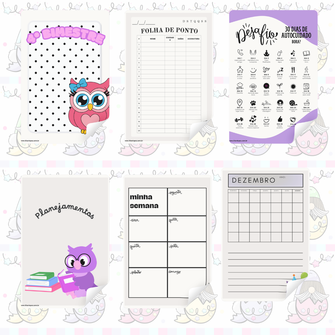 Planner Escolar Atemporal + BNCC - planner para professores
