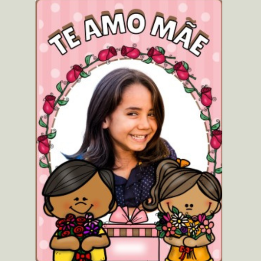 Moldura para Foto – Dia das Mães | Lembrancinha Escolar Criativa e Emocionante