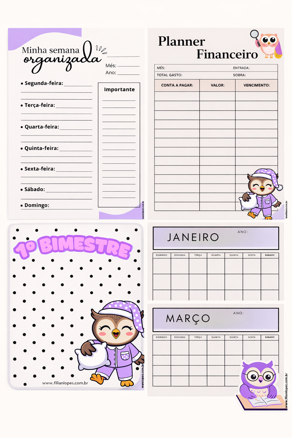 Planner Escolar Atemporal + BNCC - planner para professores