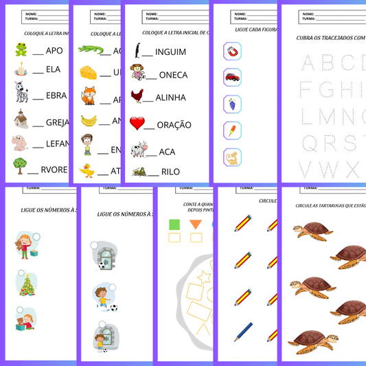 Atividades Adaptadas para Alunos com T.E.A. – Apostila Completa para autistas