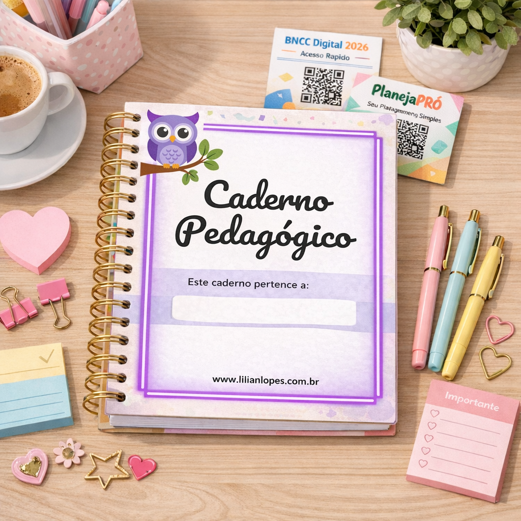 Planner Escolar Atemporal + BNCC - planner para professores