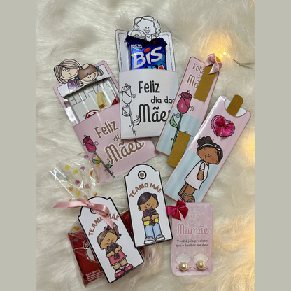 kit completo de lembrancinhas para o Dia das Mães